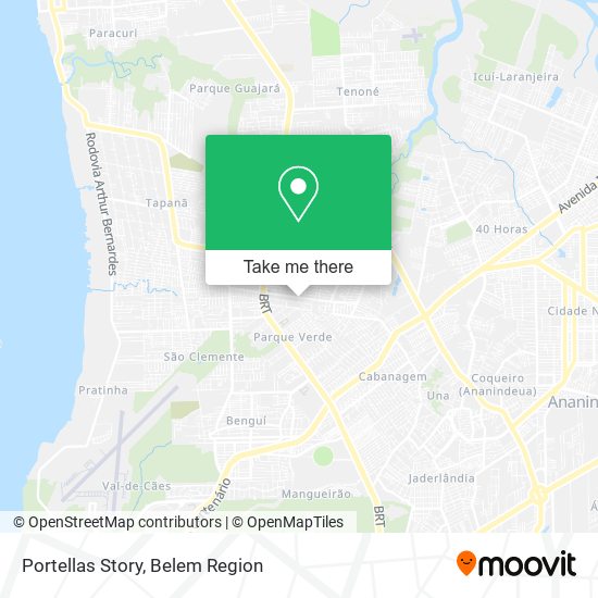 Portellas Story map