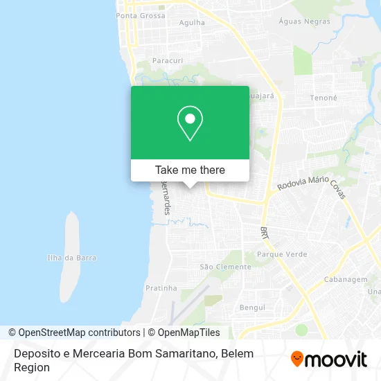 Deposito e Mercearia Bom Samaritano map