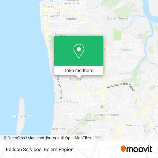 Edilson Servicos map