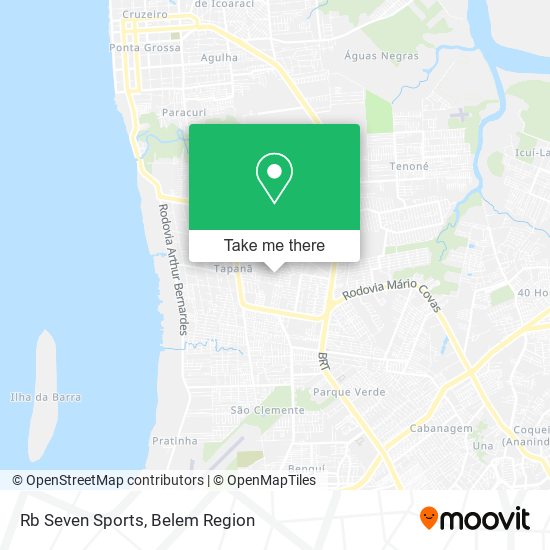 Rb Seven Sports map