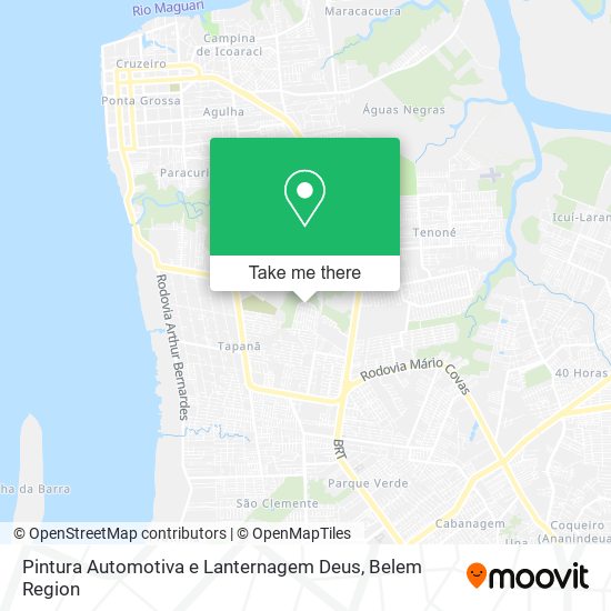 Pintura Automotiva e Lanternagem Deus map