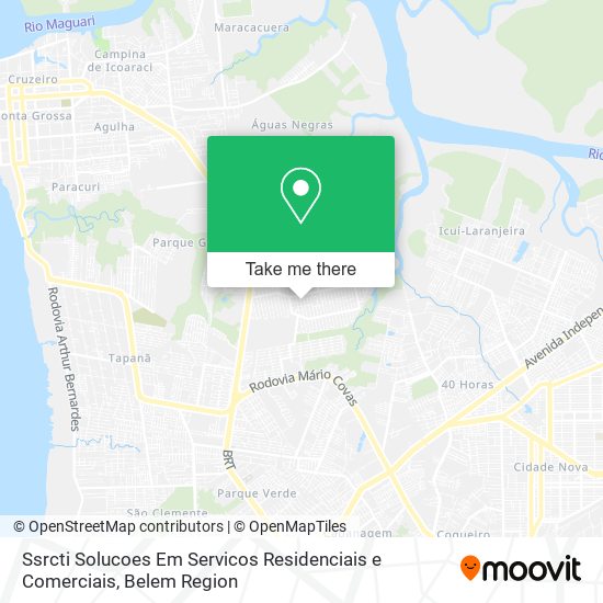 Ssrcti Solucoes Em Servicos Residenciais e Comerciais map