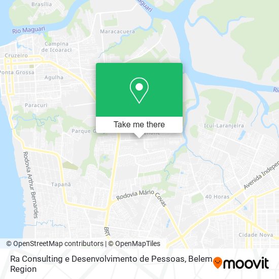 Ra Consulting e Desenvolvimento de Pessoas map