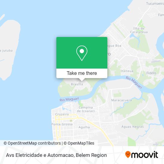 Avs Eletricidade e Automacao map