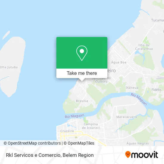 Rkl Servicos e Comercio map