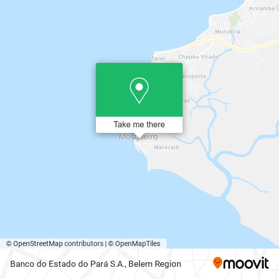 Banco do Estado do Pará S.A. map