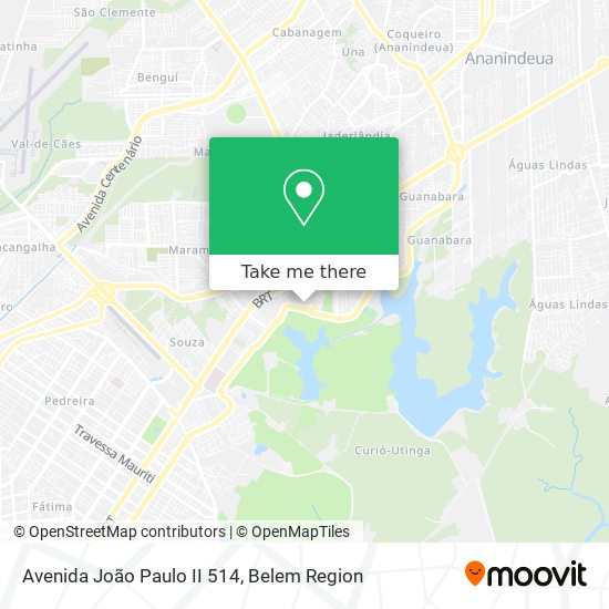 Avenida João Paulo II 514 map