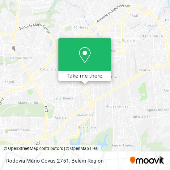 Rodovia Mário Covas 2751 map