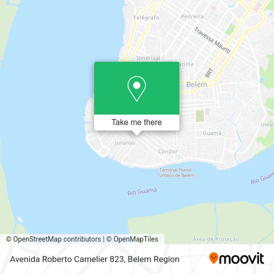 Avenida Roberto Camelier 823 map