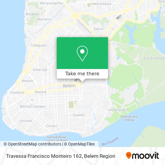 Travessa Francisco Monteiro 162 map