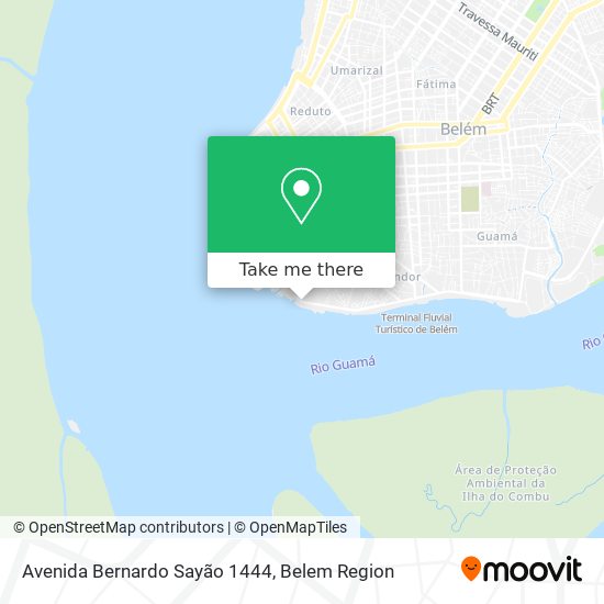 Avenida Bernardo Sayão 1444 map