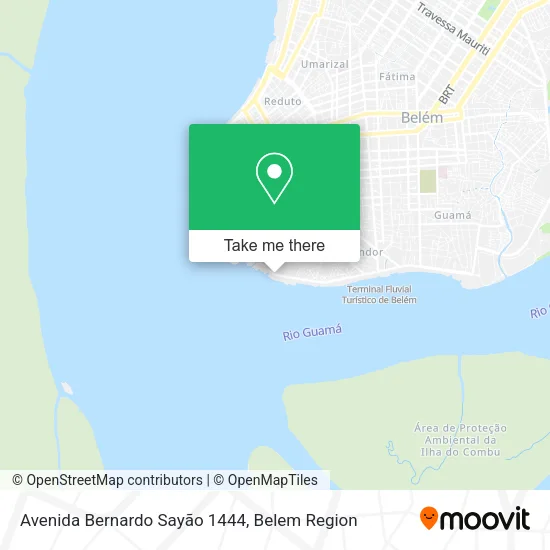 Avenida Bernardo Sayão 1444 map