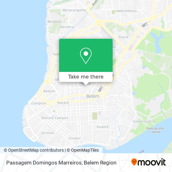 Passagem Domingos Marreiros map