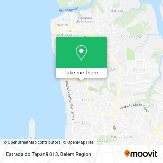 Estrada do Tapanã 813 map