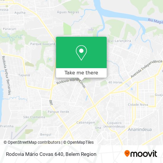 Rodovia Mário Covas 640 map