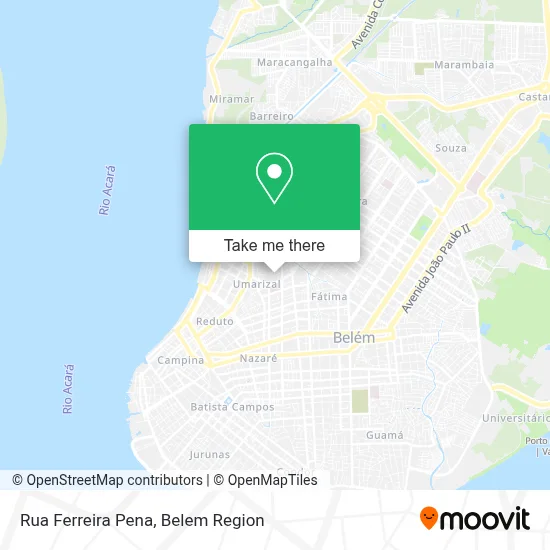 Rua Ferreira Pena map