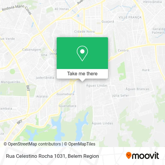 Rua Celestino Rocha 1031 map