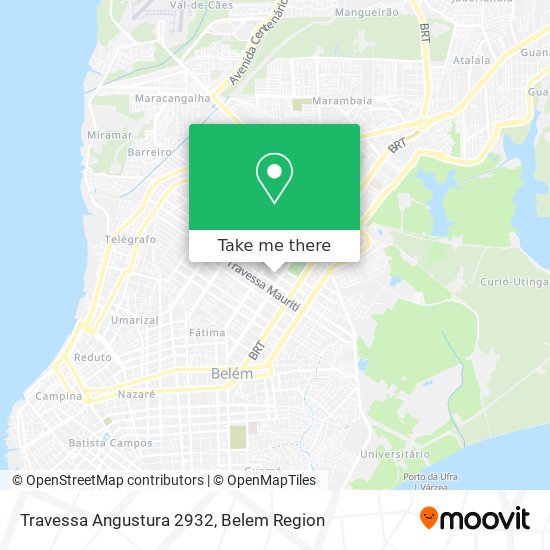 Travessa Angustura 2932 map