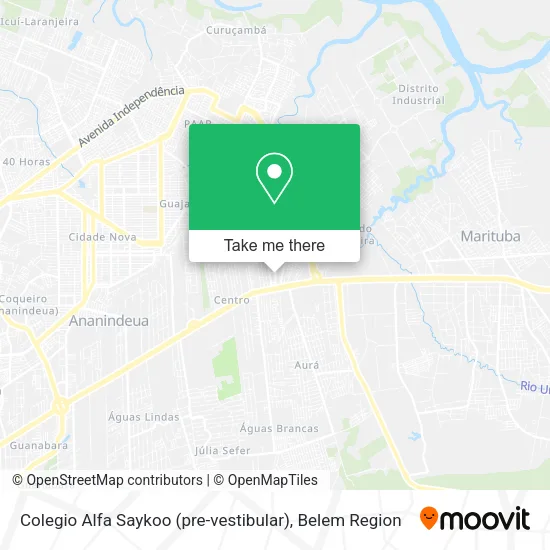 Colegio Alfa Saykoo (pre-vestibular) map