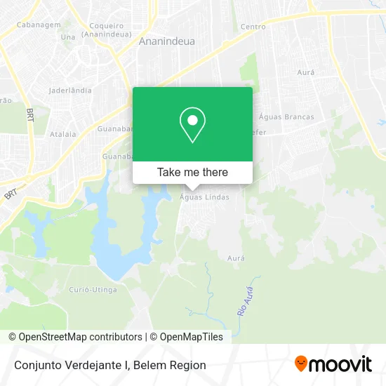 Conjunto Verdejante I map