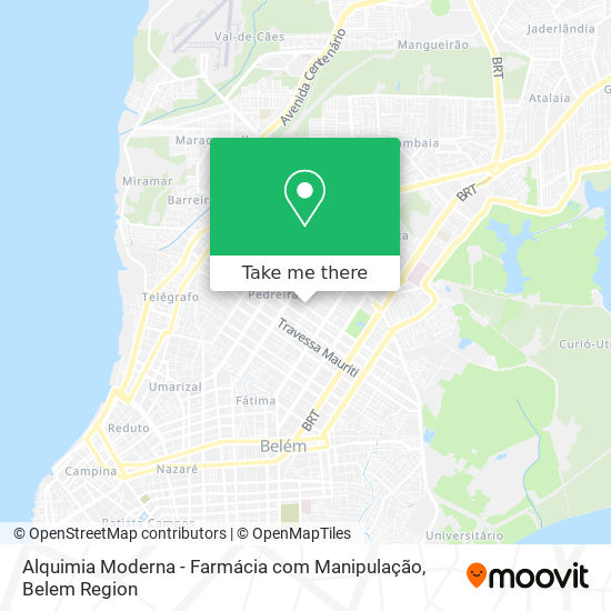 Mapa Alquimia Moderna - Farmácia com Manipulação