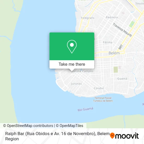 Ralph Bar (Rua Obidos e Av. 16 de Novembro) map