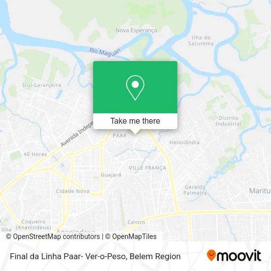 Final da Linha Paar- Ver-o-Peso map
