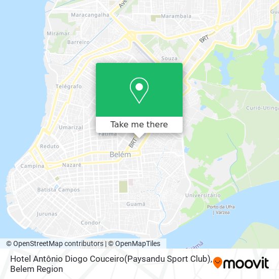 How To Get To Hotel Antonio Diogo Couceiro Paysandu Sport Club In Belem By Bus Moovit