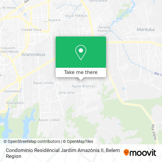 Condomínio Residêncial Jardim Amazônia II map
