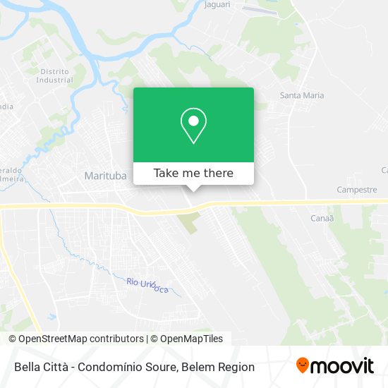 Bella Città - Condomínio Soure map