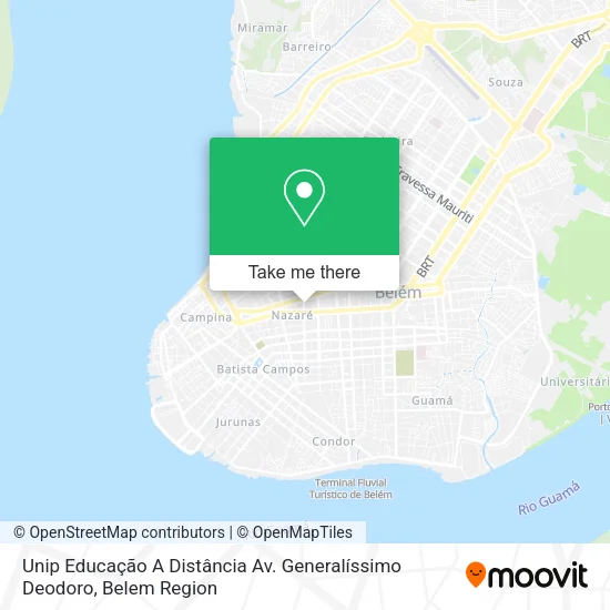 Unip Educação A Distância Av. Generalíssimo Deodoro map