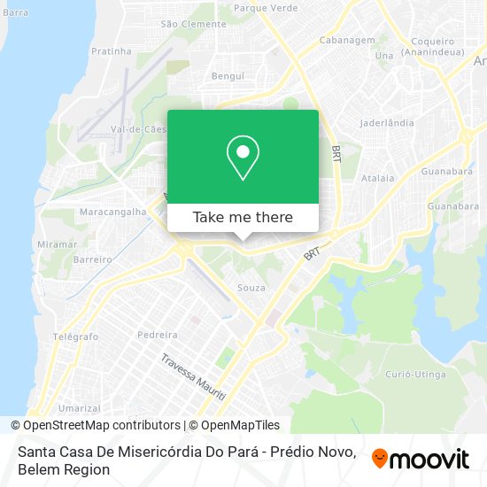 Santa Casa De Misericórdia Do Pará - Prédio Novo map