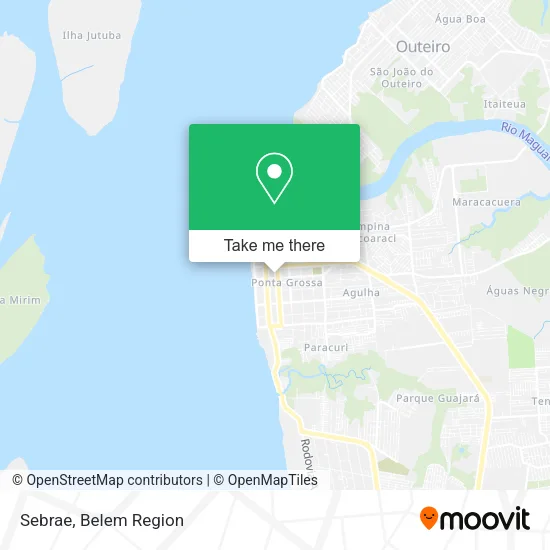 Sebrae map