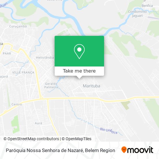 Paróquia Nossa Senhora de Nazaré map