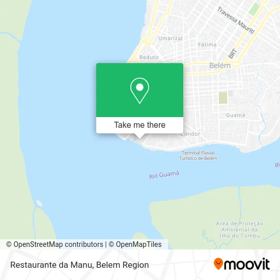 Restaurante da Manu map