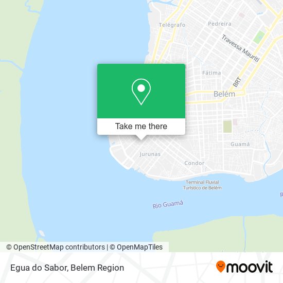 Egua do Sabor map