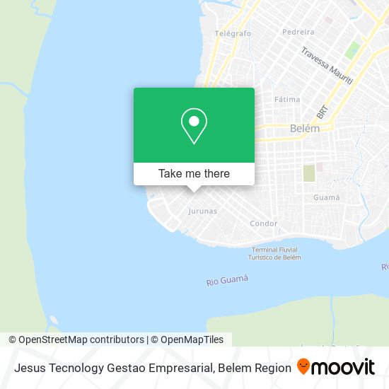 Jesus Tecnology Gestao Empresarial map