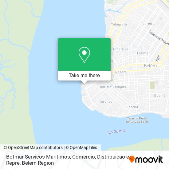 Botmar Servicos Maritimos, Comercio, Distribuicao e Repre map