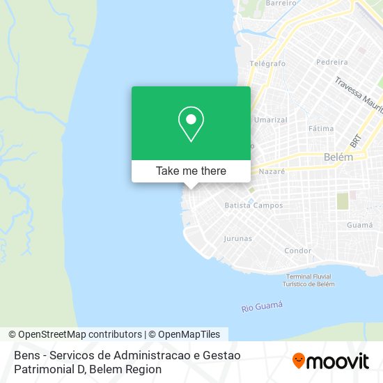 Bens - Servicos de Administracao e Gestao Patrimonial D map