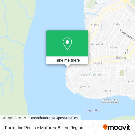 Porto das Pecas e Motores map