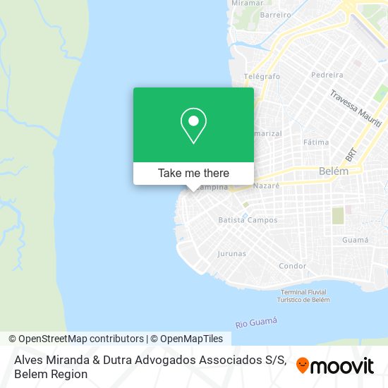 Alves Miranda & Dutra Advogados Associados S / S map