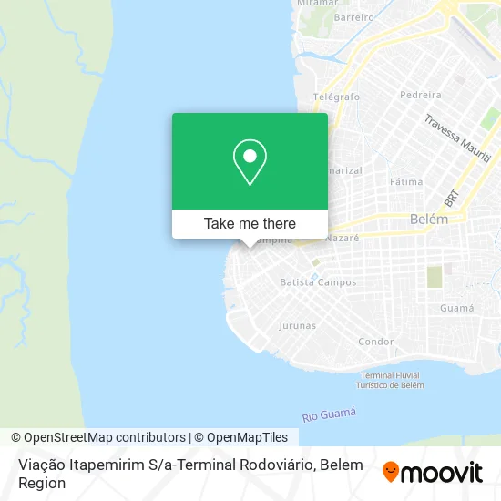 Viação Itapemirim S / a-Terminal Rodoviário map