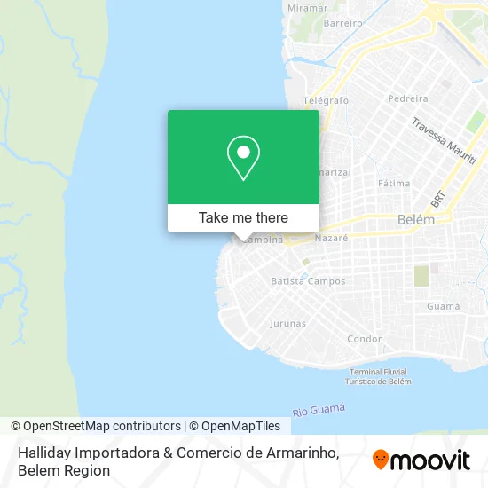 Halliday Importadora & Comercio de Armarinho map