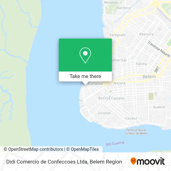 Didi Comercio de Confeccoes Ltda map