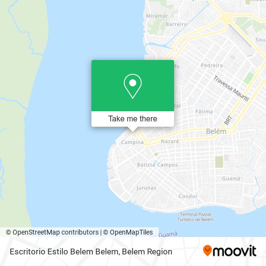 Escritorio Estilo Belem Belem map