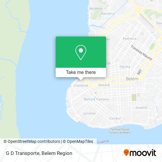 G D Transporte map