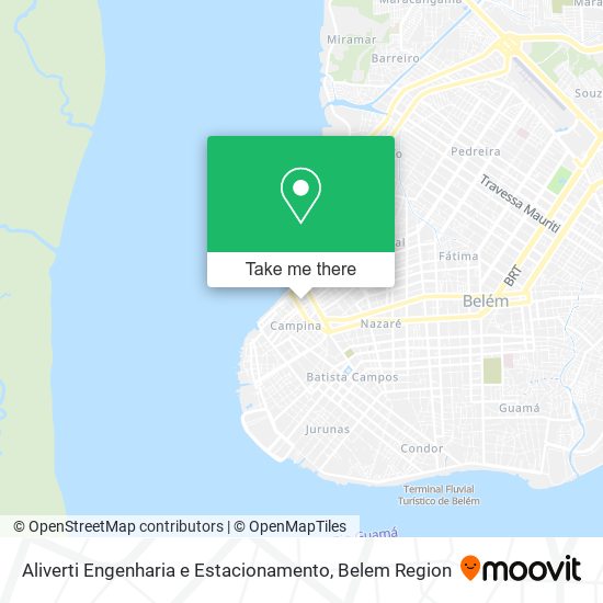 Aliverti Engenharia e Estacionamento map