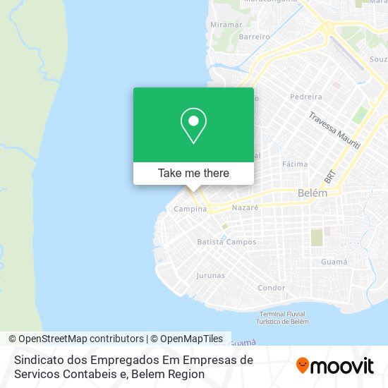 Sindicato dos Empregados Em Empresas de Servicos Contabeis e map