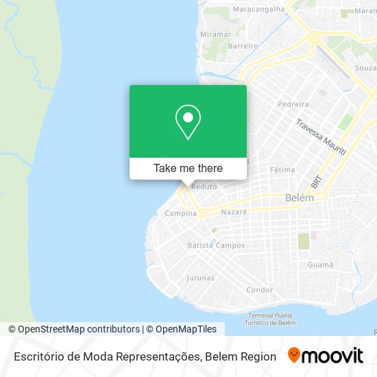 Escritório de Moda Representações map