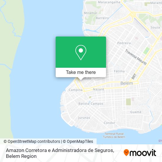 Amazon Corretora e Administradora de Seguros map